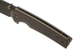WE Knife Subjugator WE21014C-4 Blackwashed, Bronze Titanium Couteau De Poche -Spyder Couteau Magasin WKWE21014C 4 07 we knife