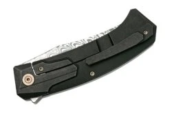 WE Knife Shuddan WE21015-DS1, Black Titanium, Hakkapella Damasteel Couteau De Poche -Spyder Couteau Magasin WKWE21015 DS1 04 weknife