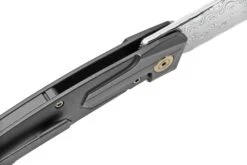 WE Knife Shuddan WE21015-DS1, Black Titanium, Hakkapella Damasteel Couteau De Poche -Spyder Couteau Magasin WKWE21015 DS1 06 weknife