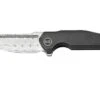 WE Knife Starhawk 21017-DS1 Damasteel Black Titanium, Couteau De Poche -Spyder Couteau Magasin WKWE21017 DS1 01 we