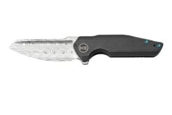 WE Knife Starhawk 21017-DS1 Damasteel Black Titanium, Couteau De Poche