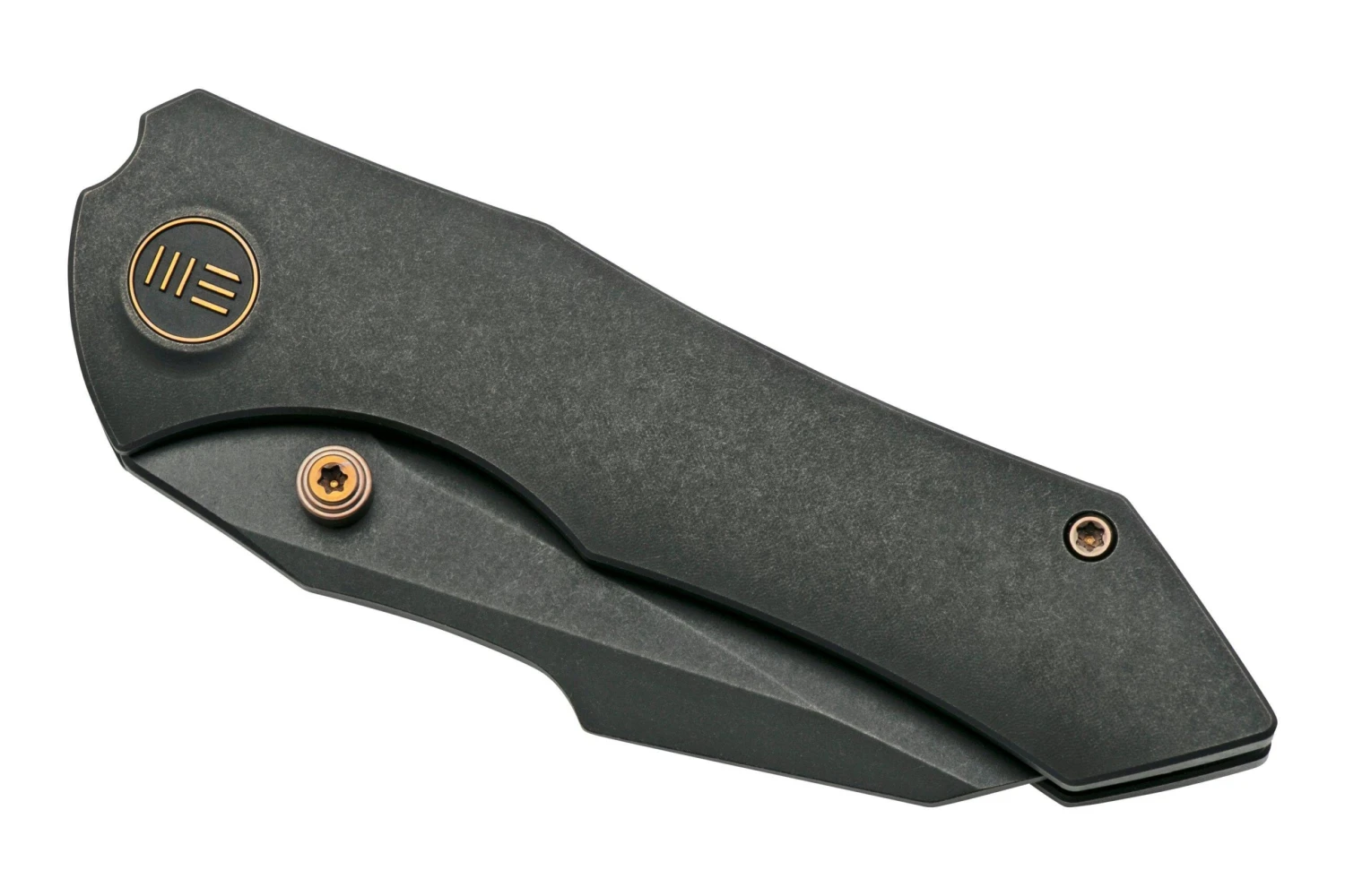 WE Knife High-Fin, WE22005-1, Black Titanium, Black CPM-20CV Couteau De Poche 8 WE Knife High-Fin, WE22005-1, Black Titanium, Black CPM-20CV Couteau De Poche – Image 6