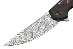 WE Knife Merata, WE22008B-DS1 Limited Edition, Gray Titanium, Heimskringla Damasteel, Couteau De Poche 11 WE Knife Merata, WE22008B-DS1 Limited Edition, Gray Titanium, Heimskringla Damasteel, Couteau De Poche -Spyder Couteau Magasin WKWE22008B DS1 03 weknife