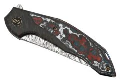 WE Knife Merata, WE22008B-DS1 Limited Edition, Gray Titanium, Heimskringla Damasteel, Couteau De Poche 14 WE Knife Merata, WE22008B-DS1 Limited Edition, Gray Titanium, Heimskringla Damasteel, Couteau De Poche -Spyder Couteau Magasin WKWE22008B DS1 06 weknife