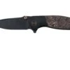 WE Knife Nitro Mini WE22015-2, Black Titanium, Copperfoil Carbonfiber Inlay, CPM 20CV Couteau De Poche -Spyder Couteau Magasin WKWE22015 2 01 weknive
