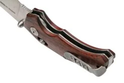 Willumsen Red E, RE21SRW Stonewashed, Rosewood Couteau De Poche -Spyder Couteau Magasin WNRE21SRW 05 willumsen