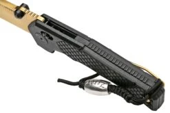 Willumsen Zero7, Z722BNG Black & Gold Couteau De Poche -Spyder Couteau Magasin WNZ722BNG 07 willumsen