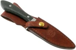 White River Knives Sendero Classic Couteau De Chasse Black Burlap Micarta, Jerry Fisk Design -Spyder Couteau Magasin WRJF SC BBL 06 white river knives